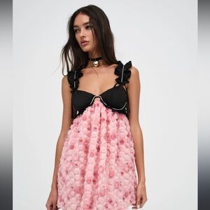 For love and lemons skye mini dress size small